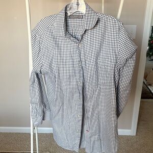 Daniel Cremieux Black and White Checkered Shirt